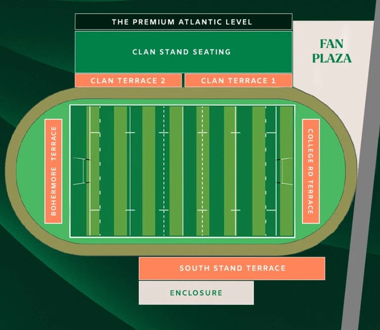 Plan tribunes Dexcom Stadium
